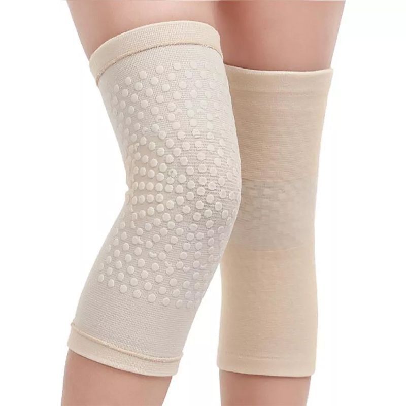 Self-Heating Kneepad Warm Knee Compression Sleeves Arthritis Pain Relief Health Care Knee Protection Winter Thermal Leg Warmers_voghion.com