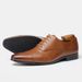 Hoogwaardige Oxford herenschoenen met puntige neus, comfortabel klassiek Brits leer, gepolijst en formeel_voghion.com