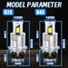 D2S/R D4S/R LED-Scheinwerferlampe CANBUS Leistungsstarkes 1700-W-Autolicht Superheller beidseitiger CSP-Chip 12V HID-Turbolampe_voghion.com