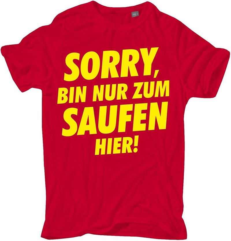Spa Kostet T Shirt Men's Day Mallorca Oktoberfest Festival Sorry Bin nur zum Saufen Hier_voghion.com
