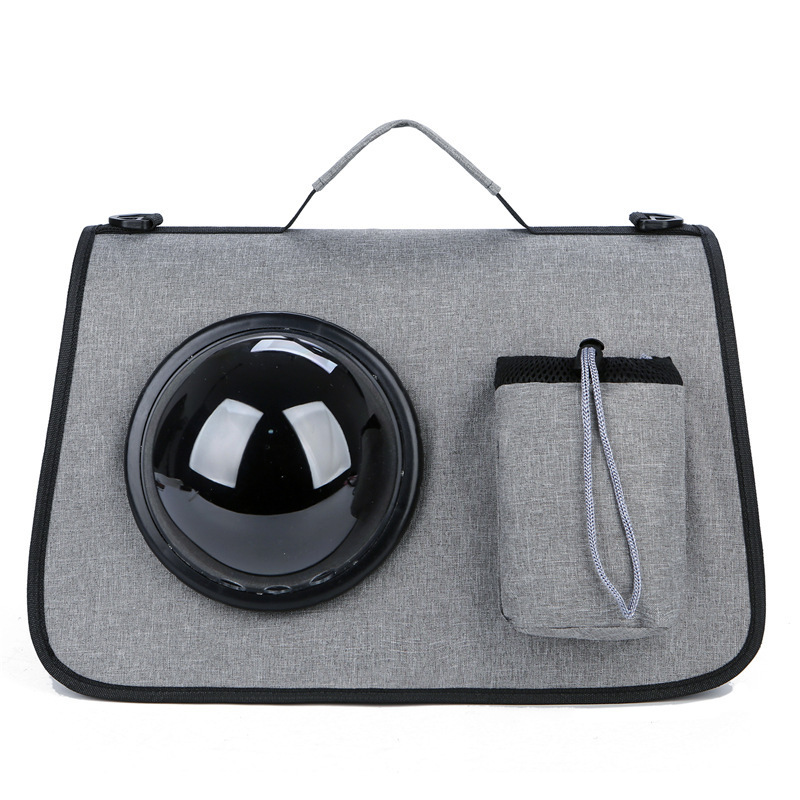 Portable Outdoor Handheld Crossbody Cat Three-Dimensional Comfortable Breathable Side Opening Pet Bag_voghion.com