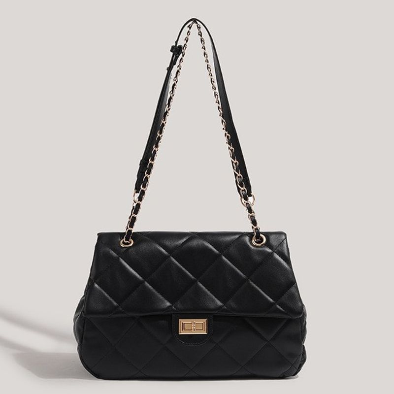 Borsa a tracolla con catena di diamanti, borsa a tracolla con fragranze_voghion.com