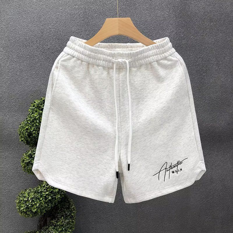 Herenkleding Heren Zomer Trendy Merk Geborduurde Sportbroeken Zomer Fitness Ademend Los Trendy Casual Shorts_voghion.com