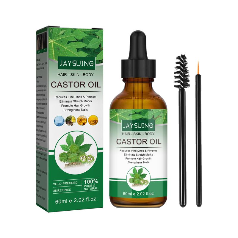 Jaysuing castor prevents loss, moisturizes repairs thick dense hairlines, strengthens and solidifies hair essential oil_voghion.com