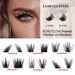 Natural Dense Segmented False Eyelashes Set Large Capacity Western Curl Diagonal Fly Single Cluster Lashes_voghion.com