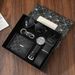 Father's Day Gift Set Low Key Men's Business Gift Set Souvenir Sunglasses Belt Watch_voghion.com