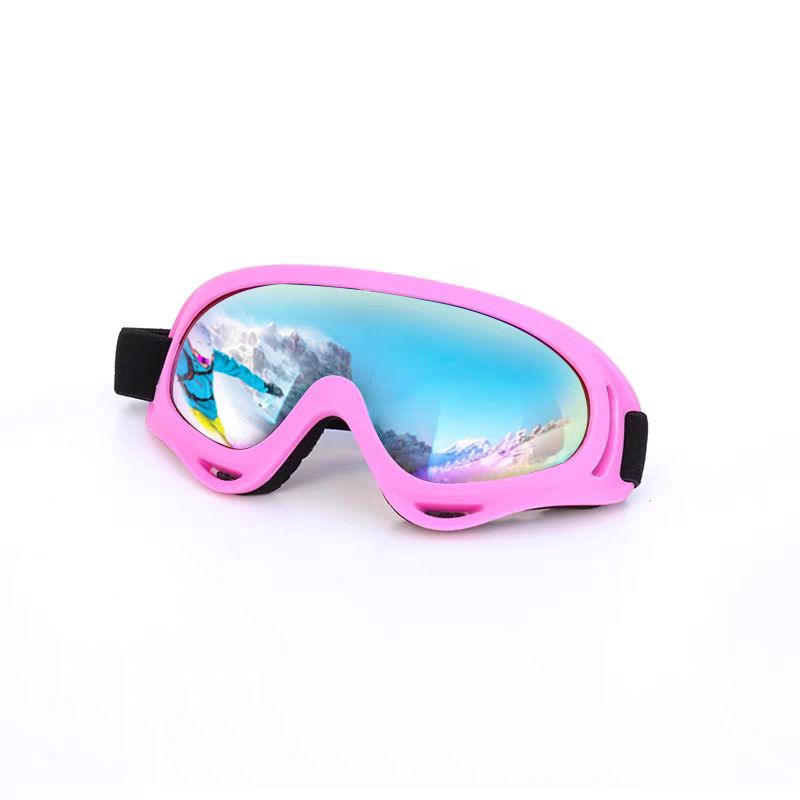 Children's Boys And Girls Double Layer Anti-Fog Winter Snow Snow-Proof Blind Ski Goggles Windproof Cycling Glasses_voghion.com