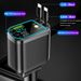 1-5 Vehicle Mobile Phone Charger, Supporting Super-Fast Charging, With Ambient And Starry Sky Light_voghion.com