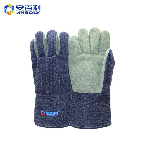 Anbaili ABL-S536 High Temperature Resistant Gloves 400 Degrees Heat Insulation Wear-resistant Thickened Flame Retardant_voghion.com