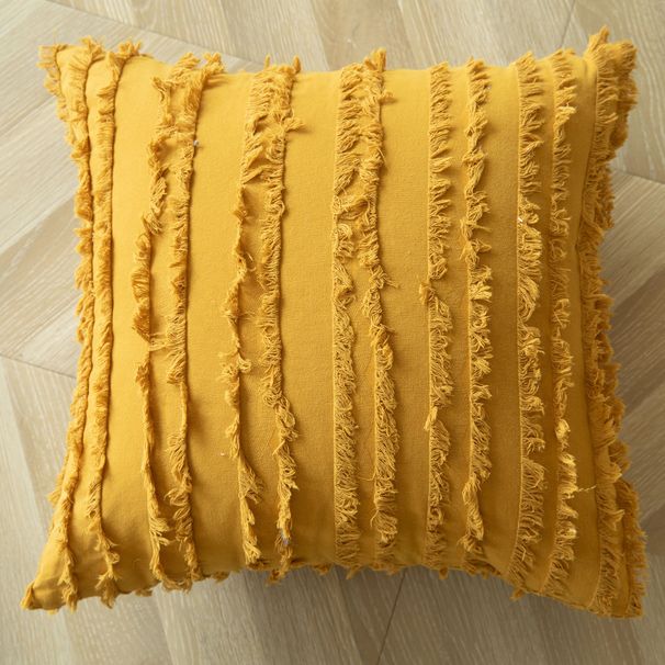 Tufted Cushion Cover With Sun, Moon, Rainbow & Raindrop Designs – Soft & Stylish Home Decor For Sofa, Bed, Car_voghion.com