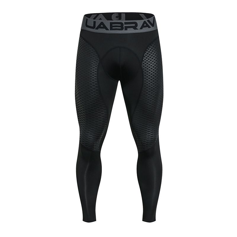 Men's Clothing Sports Pants Quick Drying Basketball Tights Compression Leggings Sports Outdoor Fitness Trousers Compression Pants_voghion.com