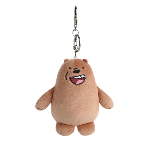 Plush We Bare Bears Keychains Grizzly Ice Bear And Panda Options_voghion.com