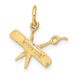 14k Comb And Scissors Charm_voghion.com