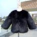 Luxury Faux Fox Fur Coat For Kids (8+ Years, 140cm+) – Soft & Plush Winter Jacket – Unisex Boys & Girls – Elegant Short-Length Design_voghion.com