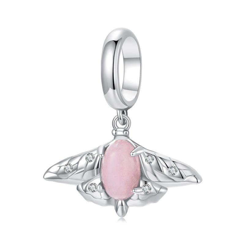 Moth Pendant Charm Sterling Silver Charm_voghion.com