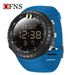 Large Digital Sports Watch With LED Backlight, Countdown Timer & Dual Time – 50m Waterproof For Active Lifestyles Countdown Watch_voghion.com