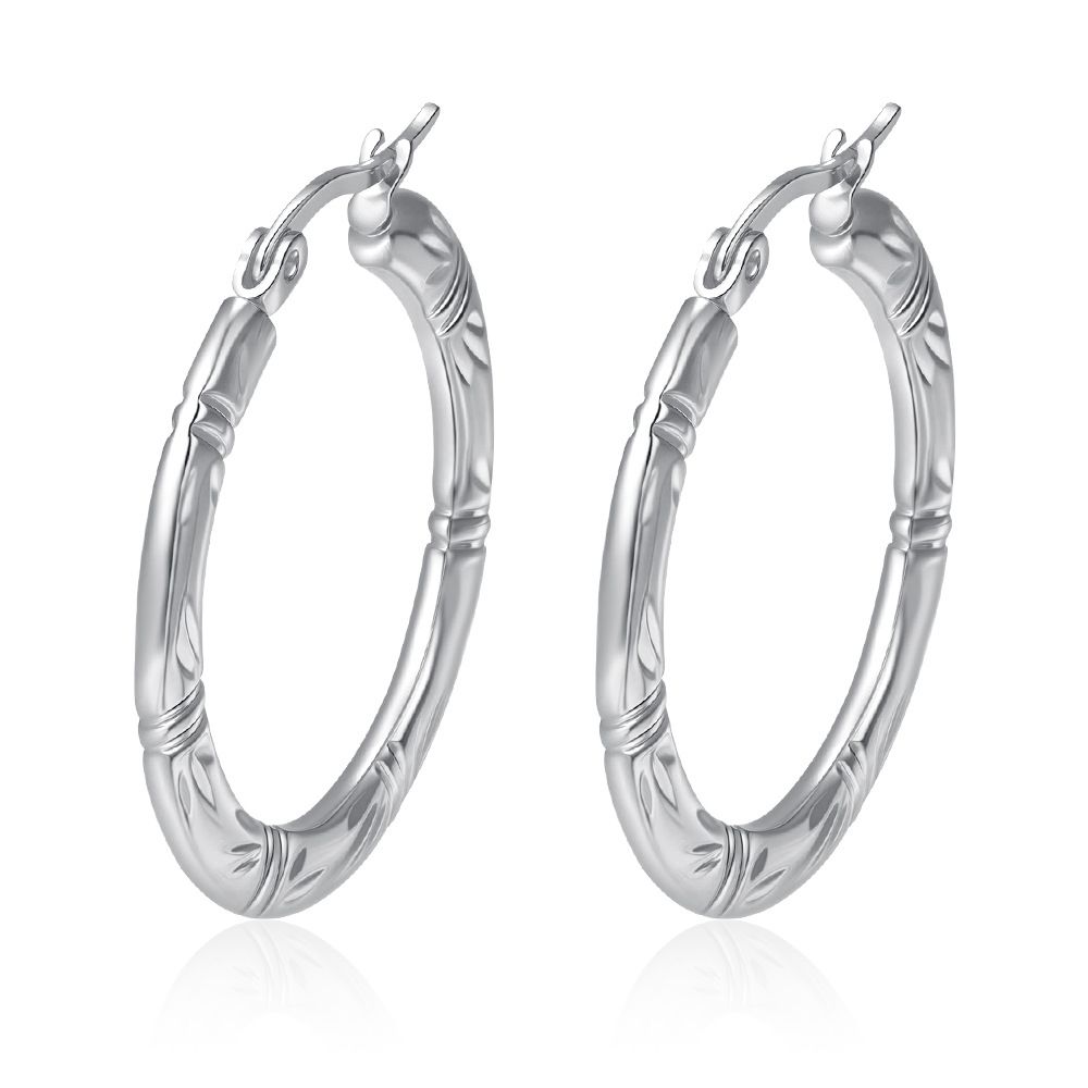 Mode Französisch INS Stil Licht Design Twisted Emed Edelstahl Echt Gold Ohrringe Persönlichkeit Schmuck Für Frauen_voghion.com