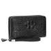 patterned Leather Double Zipper Mens Handbag Wallet Clutches Bag Y Clutch Bags For Man Pochette Uomo 250728_voghion.com