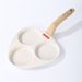 3-Hole Breakfast Maifan Stone Special For Frying Eggs Non-Stick Steak Egg Pancake Pan_voghion.com