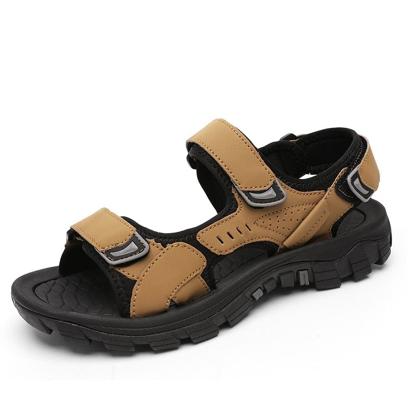 Sandalias ligeras para hombre al aire libre de verano para caminar en la playa, zapatos deportivos antideslizantes_voghion.com