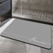 Soft Diatomaceous Earth Simple Solid Color Water-Absorbent Quick-Dry Bathroom Anti-Slip Mat_voghion.com