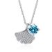 Pendentif Tancise en diamant Moissanite verte en forme de feuille de ginkgo, 1 ct, pour femme, collier en argent, cadeau de Noël et de Saint-Valentin_voghion.com
