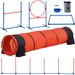 W PCS Agility Equipment Upgrade Set Tunnel Training 5 Ostacoli per cani estesi_voghion.com