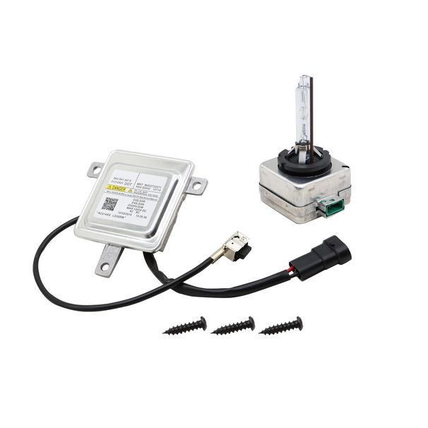 For Audi A3-A8 Q5 A1 HID Xenon Headlight Ballast Control Unit Module + Bulb Wire_voghion.com