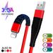 Long Braided USB Quick Charger Data Charging Cable For IPhone 14 13 12 Pro X 8 7_voghion.com