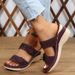 Neue Schuhe in Übergröße für den Sommer, neue lässige Strandsandalen mit Blumen-Keilabsatz für Damen_voghion.com