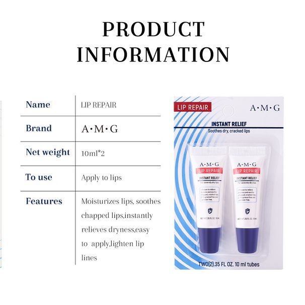 AMG 2er-Pack Lippenbalsam-Set – pflegende Lippenpflege für trockene Lippen, feuchtigkeitsspendend und gegen Risse_voghion.com