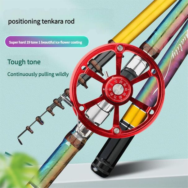 Front Casting Teasing Fishing Double Positioning No Line Cutting Ultra-light Ultra-hard Long Section 19 Adjustable Grain_voghion.com
