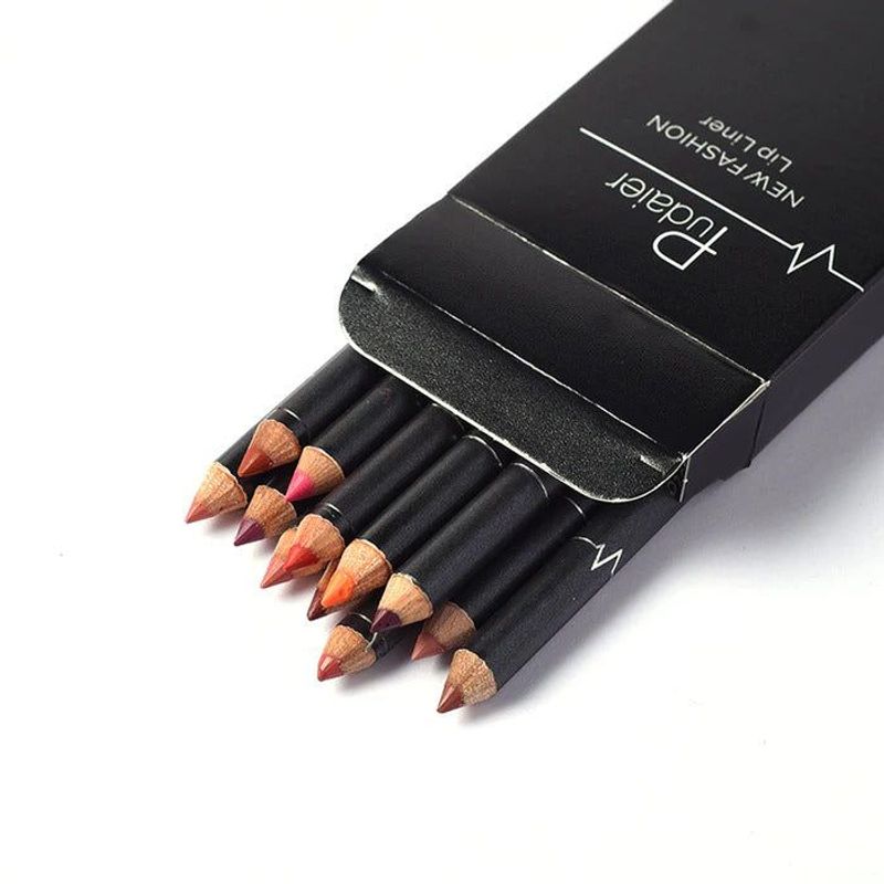 PUDAIER® 12 Piece Lip Liner Set_voghion.com