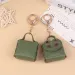 Creative Leather Frog Coin Purse Car Key Chain Pendant Bluetooth Headset Cute Keychain Mini Storage Bag_voghion.com