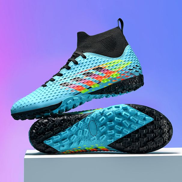 Nuove scarpe da calcio per uomo e adulto, taglia grande, AG, lunghe, TF, con chiodi rotti, in erba artificiale_voghion.com