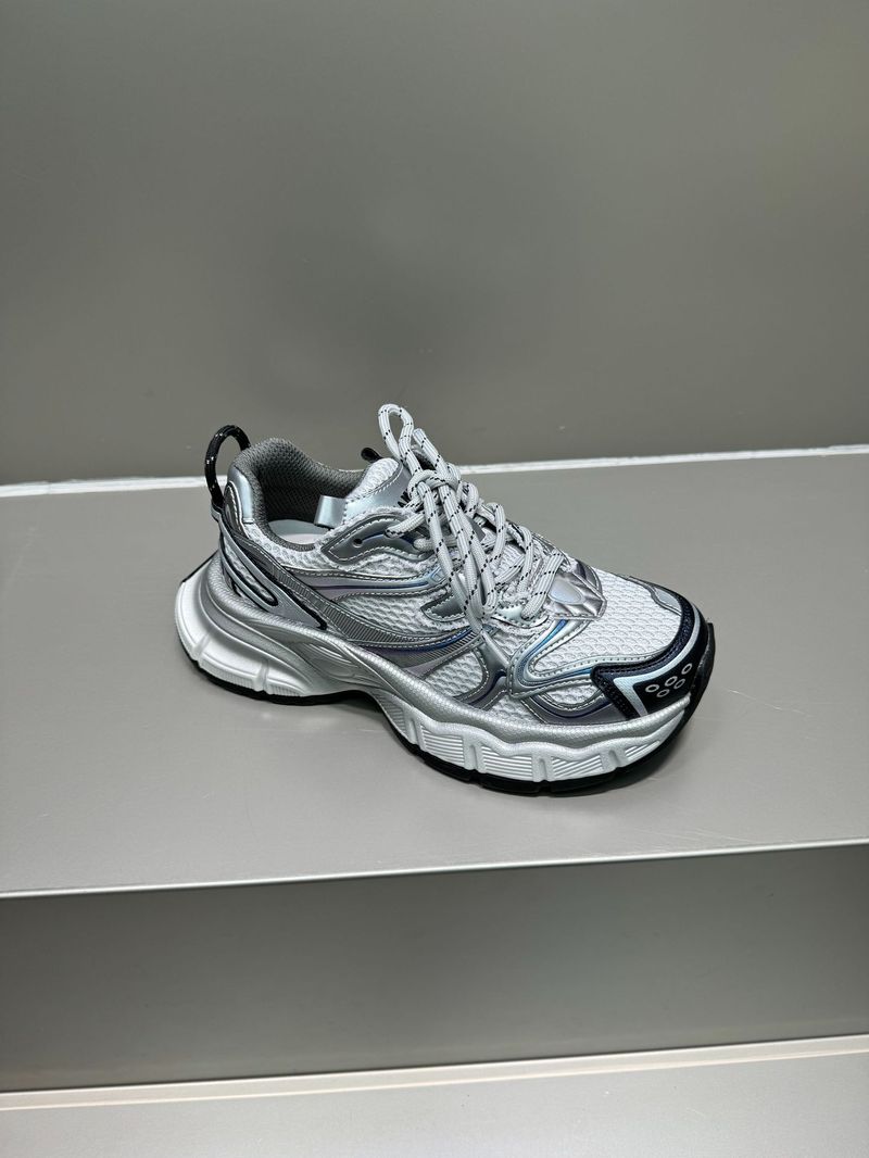Dickbesohlte, farbenfrohe, modische Papa-Damenschuhe 2024, neue Sport- und Freizeitschuhe, höhenverstärkende Schnürschuhe aus Mesh_voghion.com