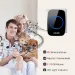 300m Range Wireless Waterproof Doorbell US EU UK Plug Home Intelligent Door 60 Chimes 0-110db Cordless Ring_voghion.com