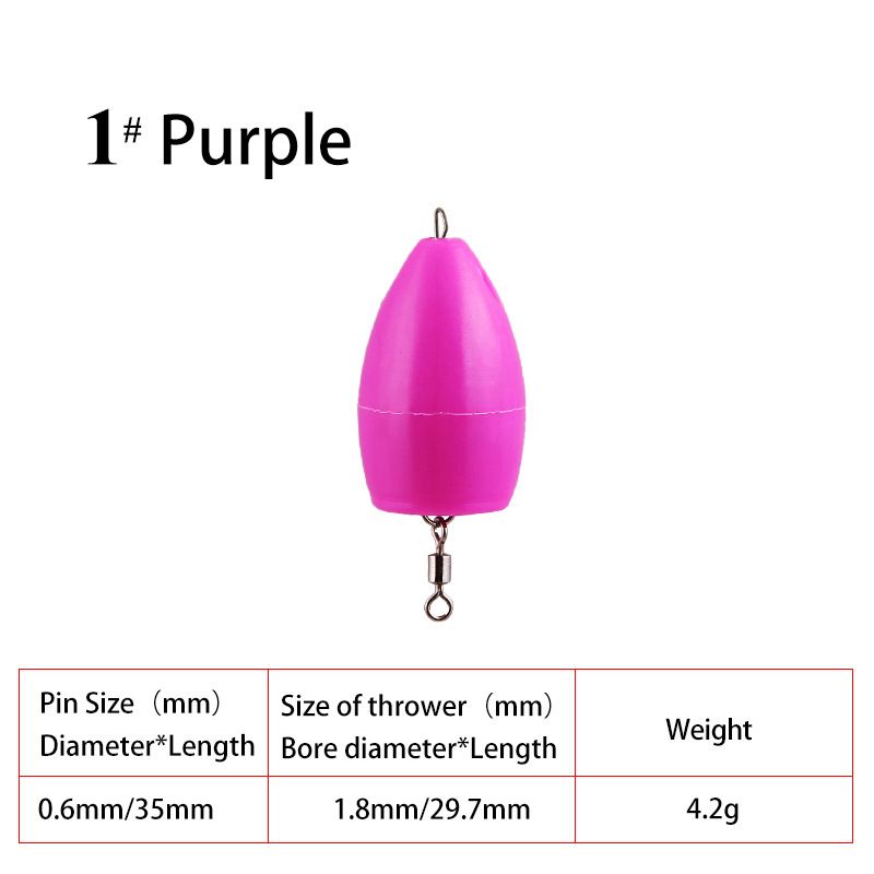 Lure Bait Modified Casting Aid Pin 8 Shaped Ring Long Distance Casting Floating And Sinking Water Modified Color Aid Fishing Gear Accessories_voghion.com