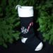 Plush Decorative Knitted Christmas Socks Pendant Cane Candy Snowflake Gift Bag_voghion.com