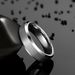 Herrsmycken Enkel ring Borstad 2/4/6/8/10mm Unisex Avfasad Volfram Stålring_voghion.com