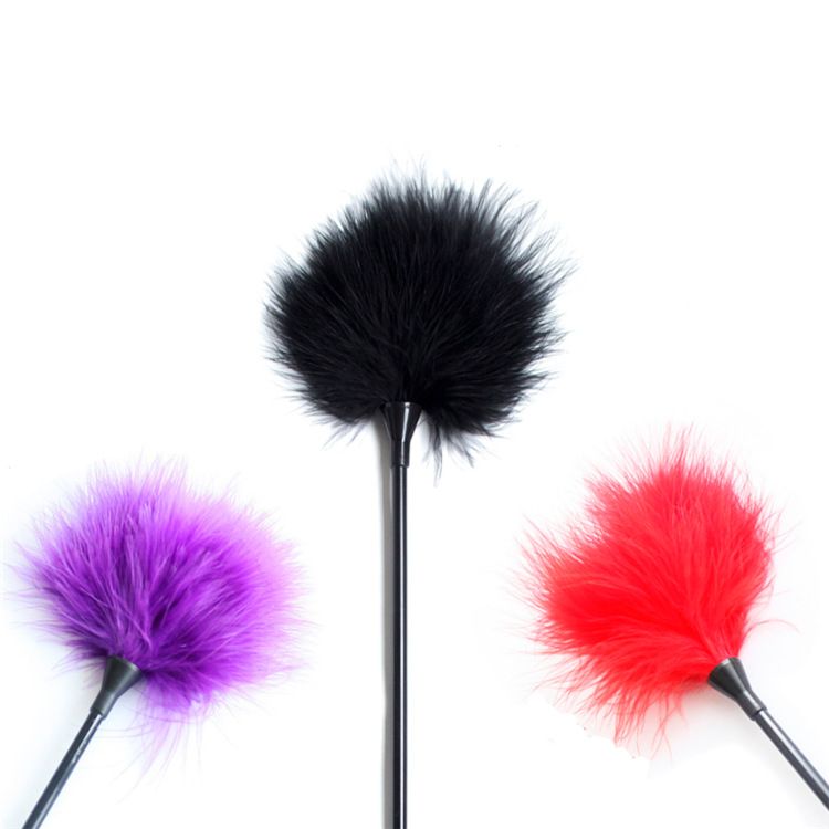 Producing Women's Erotic Wand SM Alternative Training Teasing Feather Brush Couple Flirting Stimulating Toy_voghion.com