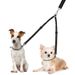 New Product Double Dog Leash_No Tangles_360° Rotating Reflective Traction Belt_voghion.com