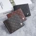 Neu Herren Brieftasche Kurze Brieftasche Mode Lässig Plaid Dünne Weiche Leder Brieftasche_voghion.com