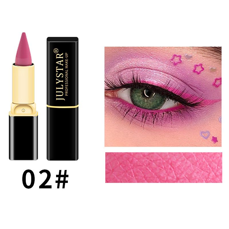 Kombination aus Lidschatten und Eyeliner, satter, farbenfroher, natürlicher, wasserfester Eyeliner-Stift, leicht zu färben, schnelltrocknend, langanhaltend, feuchtigkeitsspendender Eyeliner_voghion.com