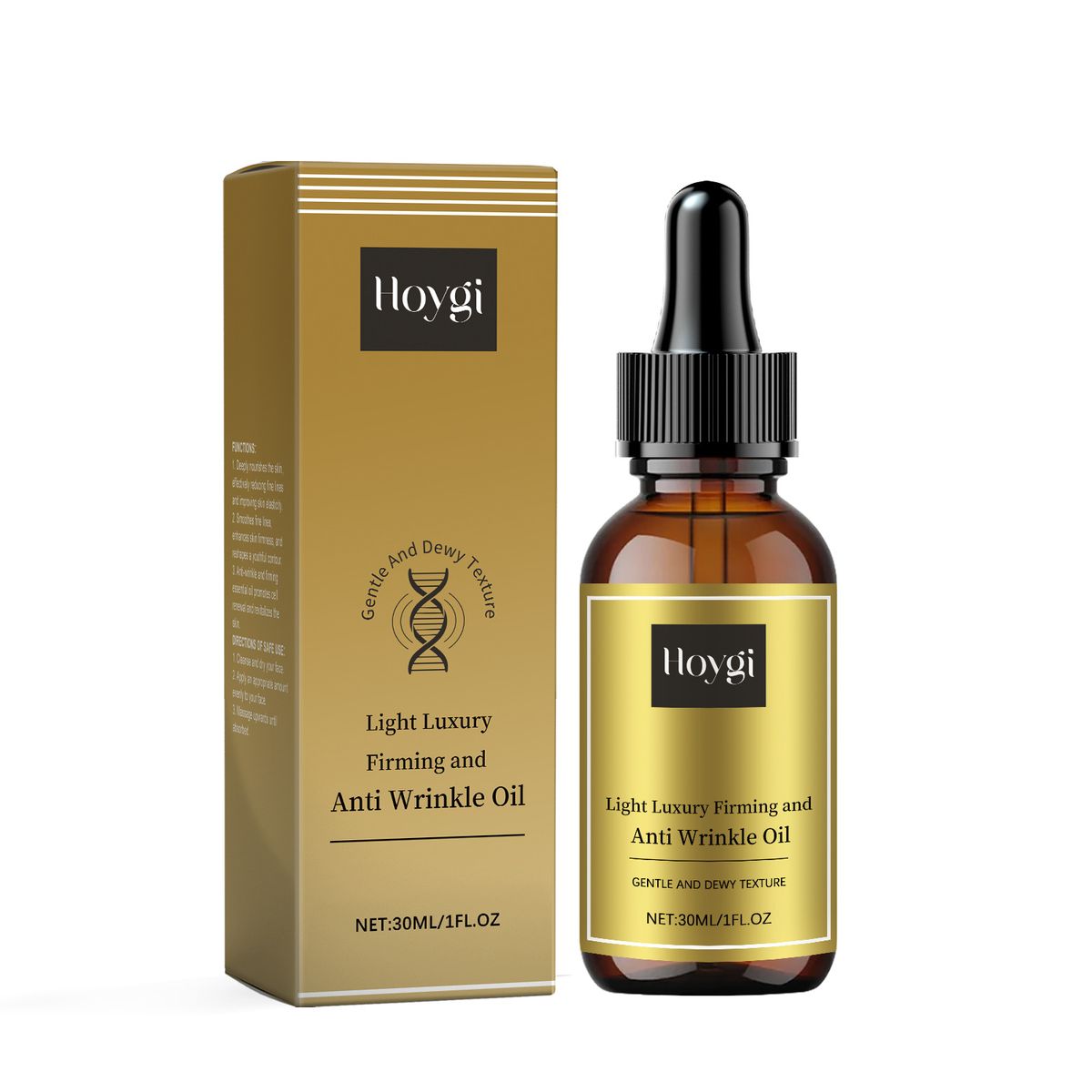 Olio essenziale idratante per il viso Hoygi, nutriente, idratante, radioso, ringiovanente, delicato per la cura della pelle_voghion.com