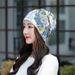 Thin breathable postpartum large elastic, skin friendly chemotherapy hat, fashionable hat decoration, headband,_voghion.com