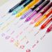 Moka 0.5mm Fine Tip Liquid Gel Rollerball Pens - 9-Pack Vibrant Color Set For Note Taking, Sketching & Art Projects_voghion.com