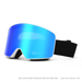 Double Layer Anti-Fog Cylindrical Outdoor Snow Sports PC Ski Goggles_voghion.com