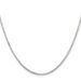 Sterling Silver 1.5mm Diamond-cut Round Box Chain W/2in Ext._voghion.com