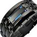 TADA1104 heren gepersonaliseerd polshorloge dubbele rij licht led waterdicht horloge roestvrij staal elektronisch horloge_voghion.com